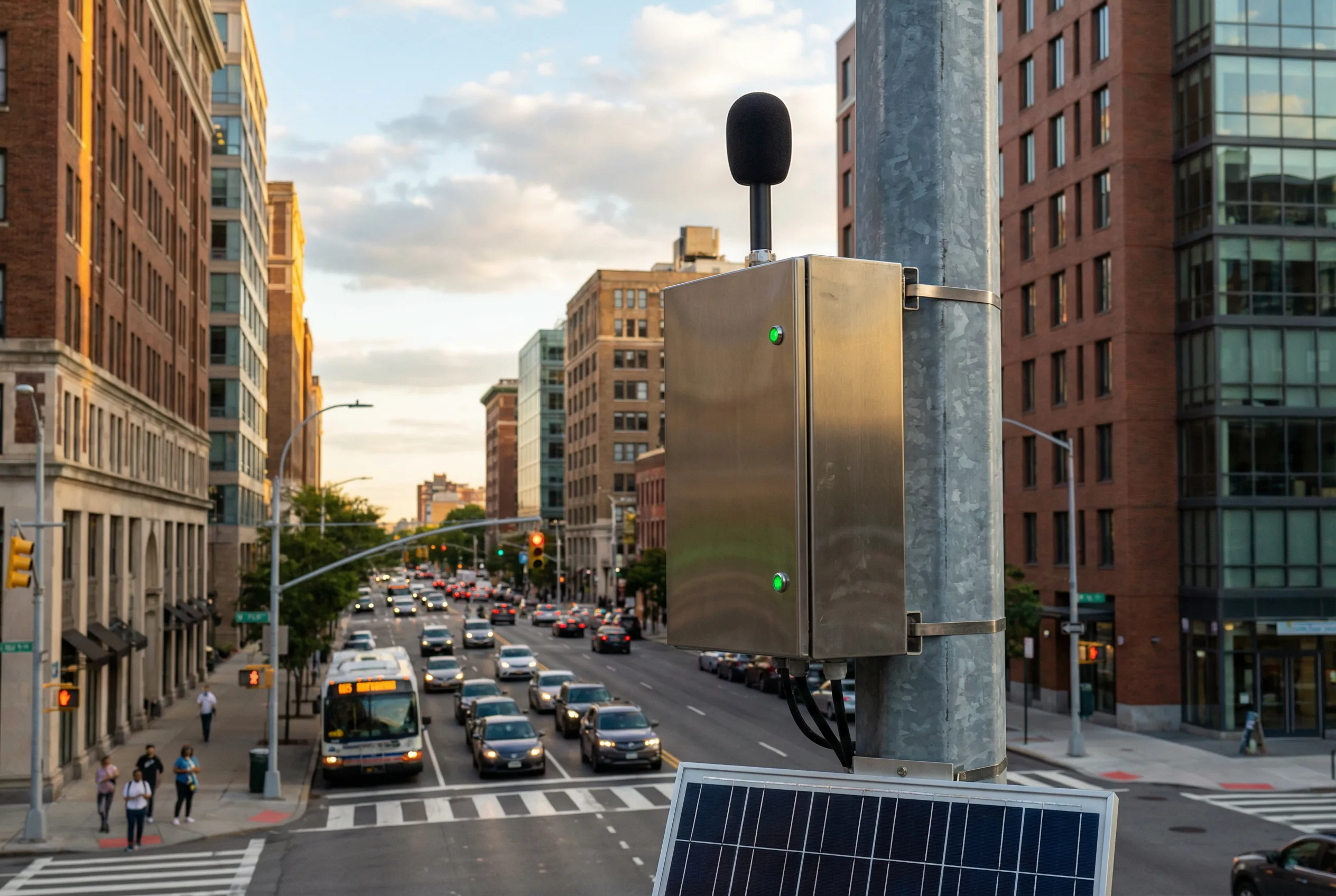Urban Traffic Noise Monitoring Station