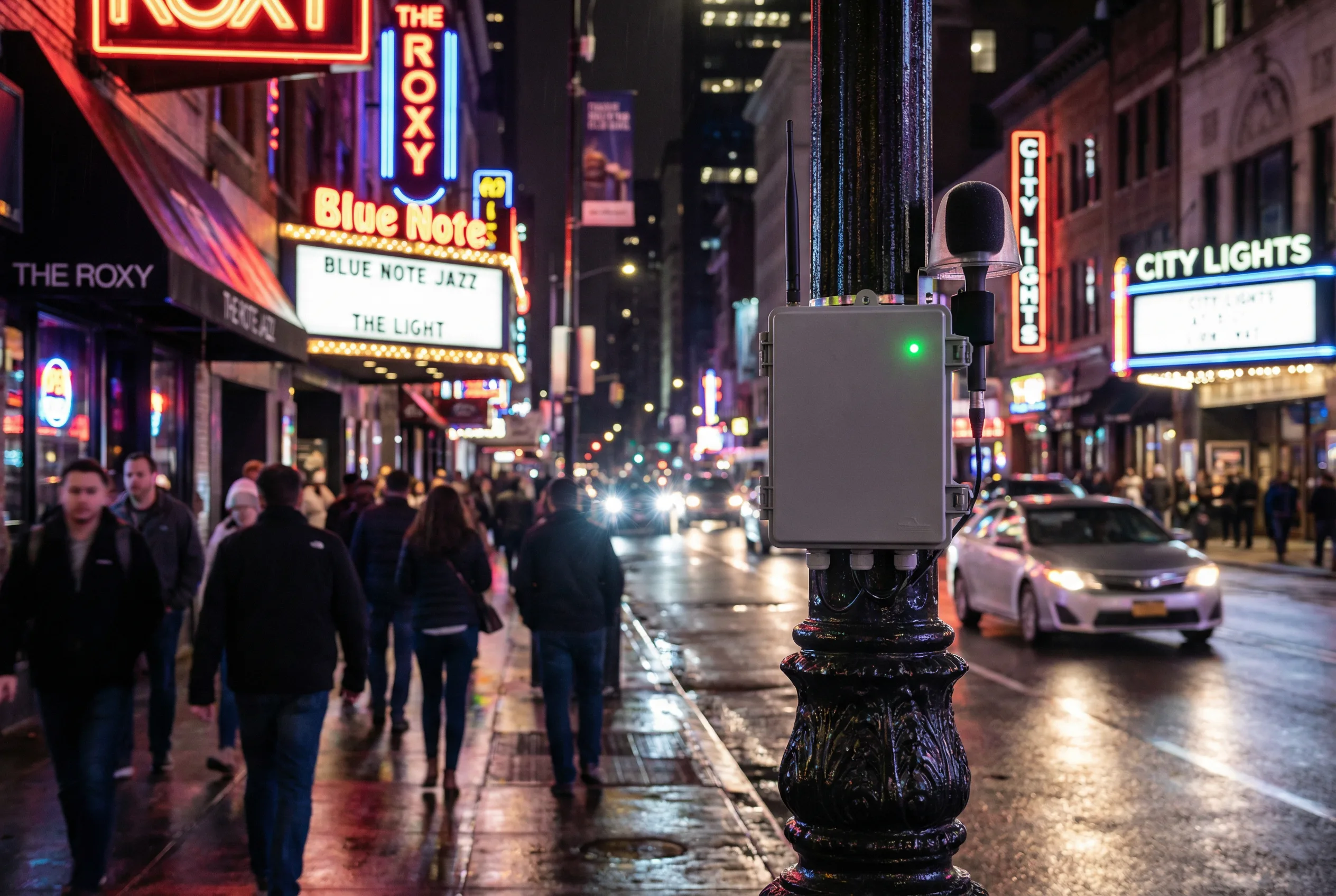 Commercial Entertainment District Noise Monitoring